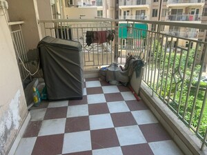 Balcony in 1 BHK Apartment at Shree Vardhman Green Court, Sector 90 – for Rent