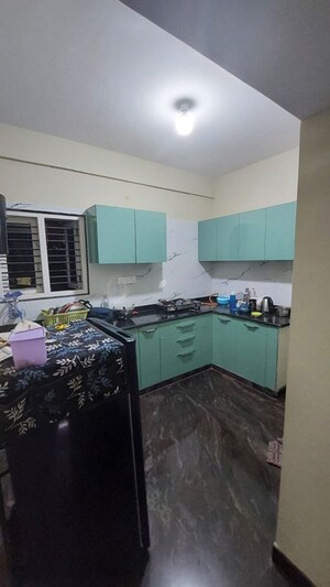 Kitchen in 2 BHK Builder Floor at Banashankari 3rd Stage – for Rent
