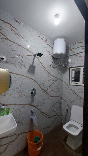 Bathroom in 2 BHK Builder Floor at Banashankari 3rd Stage – for Rent