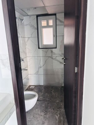Bathroom in 3 BHK Apartment at Rahul Downtown, Punawale – for Rent