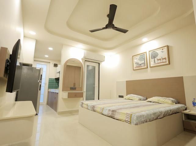 1 BHK + Pooja Room Builder Floor For Rent in Unitech South City II