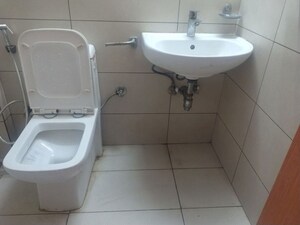 Bathroom in 3 BHK Apartment at Tata Eureka Park, Sector 150 – for Rent