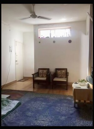 Living Room in 1 BHK Builder Floor at Goodwill Enclave Apartment, Kalyani Nagar – for Rent