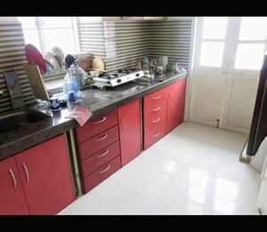Kitchen in 1 BHK Builder Floor at Goodwill Enclave Apartment, Kalyani Nagar – for Rent
