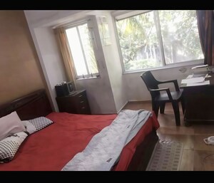 Bedroom in 1 BHK Builder Floor at Goodwill Enclave Apartment, Kalyani Nagar – for Rent