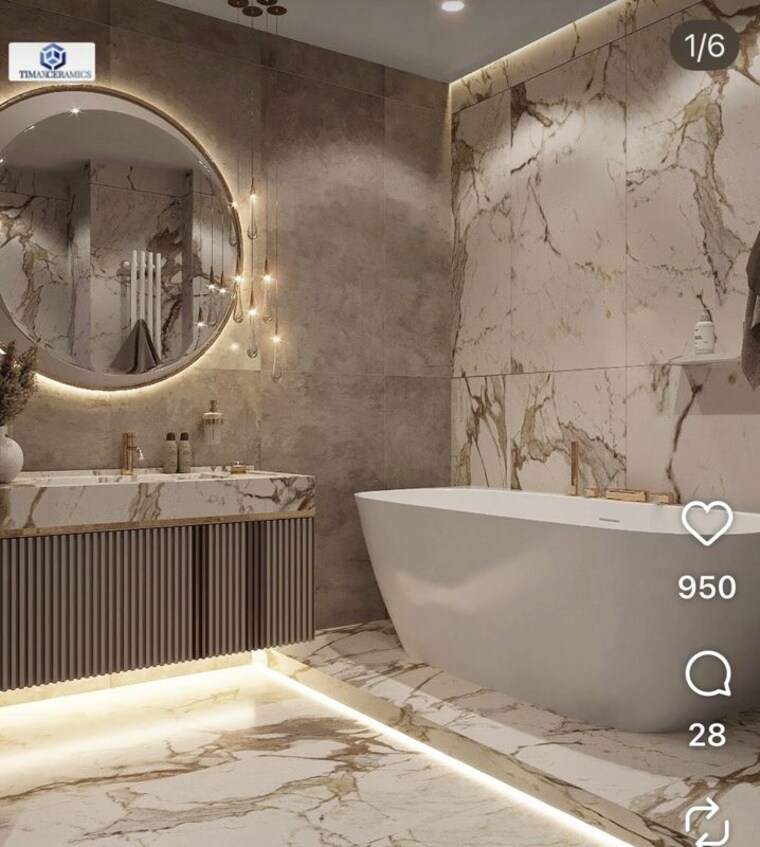 Bathroom, vasant vihar 5 Bedroom 10000 Sq.Ft. Independent House In Vasant Vihar Delhi 10405765