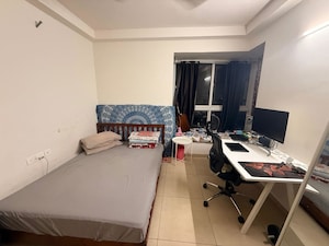 Team Area in 2 BHK Apartment at Bhartiya City Nikoo Homes II, Thanisandra Main Road – for Rent
