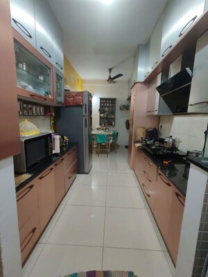 Kitchen in 2.5 BHK Apartment at L&T Raintree Boulevard Phase 2, Hebbal – for Rent