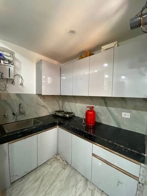 Kitchen in 1 BHK Builder Floor at Malviya Nagar – for Rent