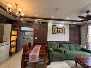 Kitchen in 2 BHK Apartment at Bhartiya City Nikoo Homes II, Thanisandra Main Road – for Rent