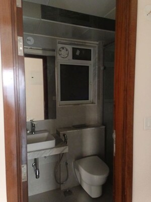 Bathroom in 3 BHK Apartment at LnT Elixir Reserve, Powai – for Rent