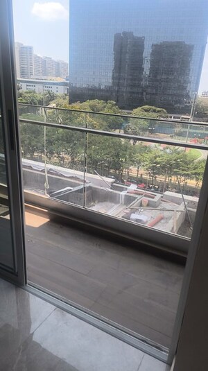 Hall in 3 BHK Apartment at LnT Elixir Reserve, Powai – for Rent