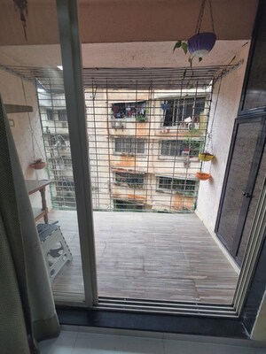 Balcony in 1 BHK Apartment at Rosa Classique, Kasarvadavali – for Rent