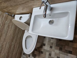 Bathroom in 1 RK Apartment at Vatika City, Sector 49 – for Sale