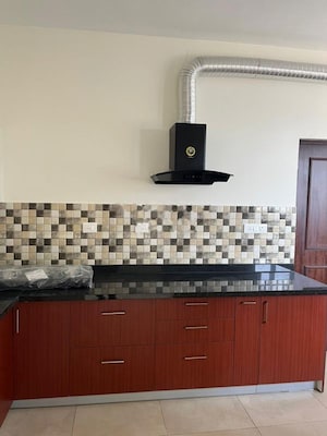 Kitchen in 3.5 BHK Apartment at Prestige Lakeside Habitat, Varthur – for Rent
