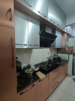 Kitchen in 2.5 BHK Apartment at LnT Raintree Boulevard, Hebbal – for Rent