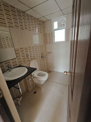 Bathroom in 2 BHK Apartment at Godrej Aqua, International Airport Road – for Rent