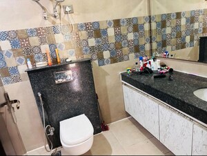 Washroom in 4 BHK Builder Floor at Kibithu Homes, Sector 47 – for Sale