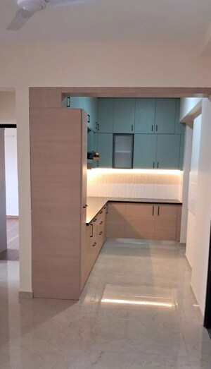 Kitchen in 3 BHK Apartment at Capstone Life Flowing Tree, Allalasandra – for Rent
