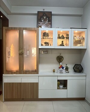 Furnished Amenities in 3 BHK Apartment at LnT Raintree Boulevard, Hebbal – for Rent