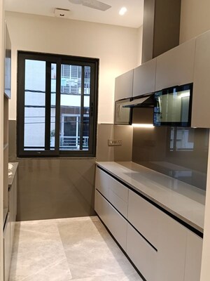 Kitchen in 3 BHK Builder Floor at Kailash Hills – for Sale