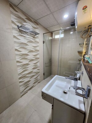 Bathroom in 3 BHK Apartment at Supertech Supernova Nova Residences, Sector 94 – for Rent