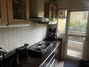 Kitchen in 3 BHK Apartment at Sispal Vihar – for Sale