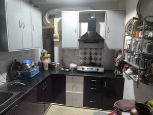 Kitchen in 3 BHK Builder Floor at Rajendra Nagar Sector 5 – for Sale
