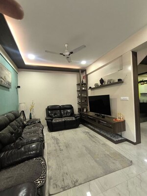 Living Room in 4 BHK Villa at Paranjape Vasant Vihar 3, Baner – for Rent
