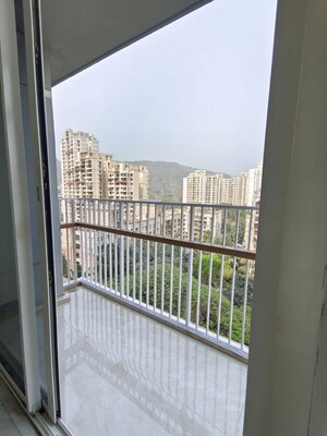 Balcony in 2 BHK Apartment at Lodha Amara Tower 24 And 25, Kolshet Road – for Rent