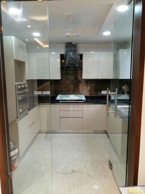 Kitchen in 3 BHK Builder Floor at Anand Niketan – for Rent