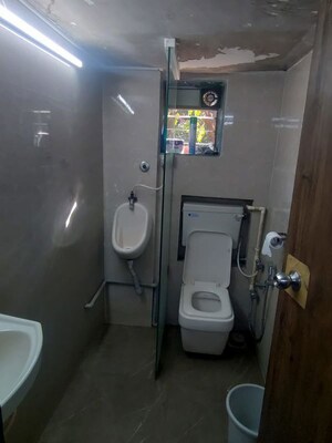 Bathroom in  Office Space at Prabhadevi Industrial Estate, Prabhadevi – for Rent