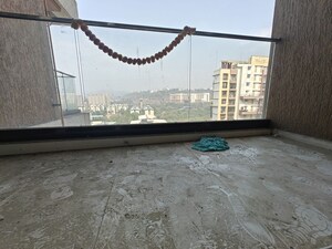 Balcony in 2 BHK Apartment at Akshar Alvario, Seawoods – for Rent