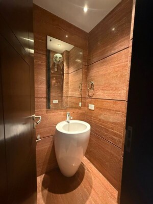 Bathroom in 4 BHK Builder Floor at Greater Kailash I – for Rent