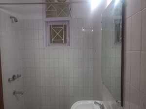 Bathroom in 3 BHK Builder Floor at Hauz Khas Market – for Rent