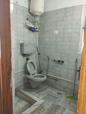 Bathroom in 3 BHK Builder Floor at Kailash Colony – for Rent