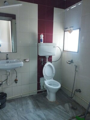 Bathroom in 3 BHK Builder Floor at Kailash Colony – for Rent