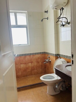 Bathroom in 3 BHK Apartment at Bestech Park View City 1, Sector 48 – for Rent