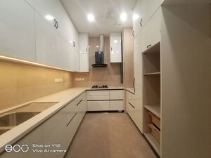 Kitchen in 3 BHK Builder Floor at Greater Kailash I – for Rent