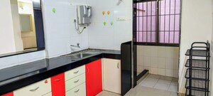 Kitchen in 2 BHK Apartment at Kumar Atman, Baner – for Rent