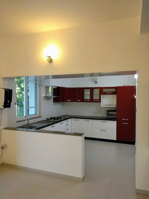 Kitchen in 4 BHK Villa at Babukhan Lakefront, Kokapet – for Rent