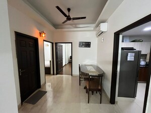 Living Room in 4 BHK Apartment at Wave Amore, Sector 32 – for Rent