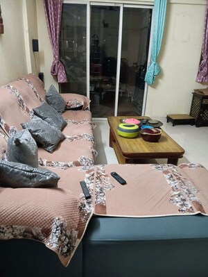 Living Room in 2 BHK Apartment at Aditya Breeze Park, Balewadi – for Rent