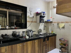 Kitchen in 2 BHK Apartment at Shah Complex 2, Sanpada – for Rent
