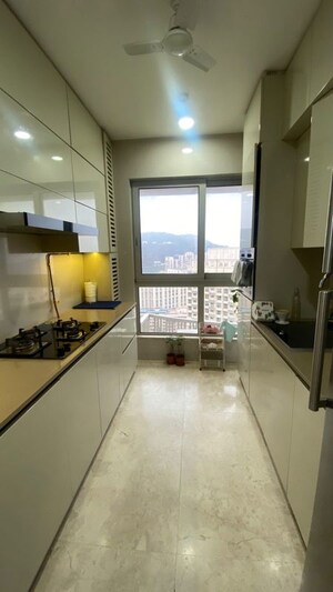 Kitchen in 2 BHK Apartment at Hiranandani Atlantis, Powai – for Rent
