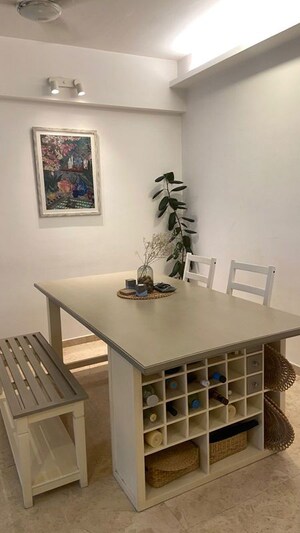 Balcony in 2 BHK Apartment at Hiranandani Atlantis, Powai – for Rent