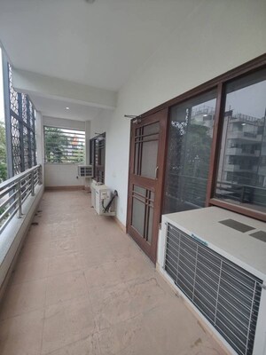Balcony in 3 BHK Builder Floor at Sector 9 – for Rent