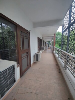 Balcony in 3 BHK Builder Floor at Sector 9 – for Rent