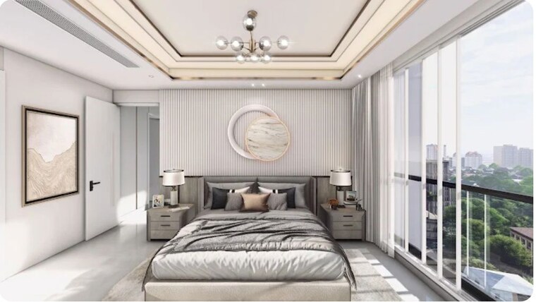 Bedroom, lnt-elixir-reserve 2 Bedroom 832 Sq.Ft. Apartment In Powai Mumbai 10341938
