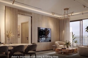 Living Room in 2 BHK Apartment at Hoskote – for Sale